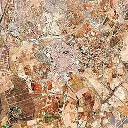 Satellite view of Dos Hermanas