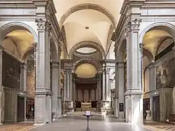 Interior view
