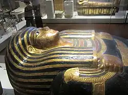 Outermost mummiform coffin of Kha