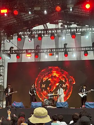.Feast playing at Joyland Festival, Jakarta, November 2024