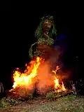 Wickerman Event 2013 in Wola Sękowa, Poland