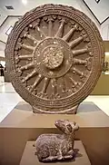 Dhammacakka, National Museum, Bangkok, Thailand.