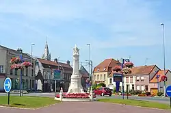 Monument in the town centre