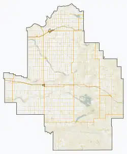 Foremost is located in County of Forty Mile