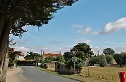 The road into Puyravault