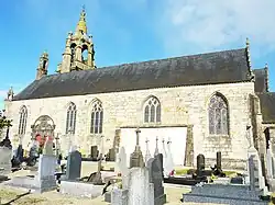 Saint Peter's church in Irvillac