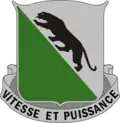 69th Armor Regiment "Vitesse et Puissance" (Speed and Power)