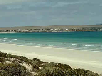 Sceale Bay viewed from Sceale Bay Conservation Park