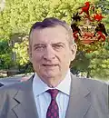 noble Araldo di Crollalanza (1935-2014), onorary president of Annuario della nobiltà italiana from 2006 to 2014.