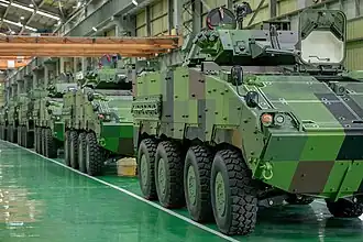 Completed CM-34s at the factory
