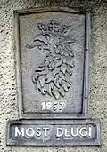 Coat of arms near the Long Bridge, Szczecin.