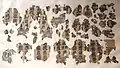 Fragments of a Tangut Buddhist sutra
