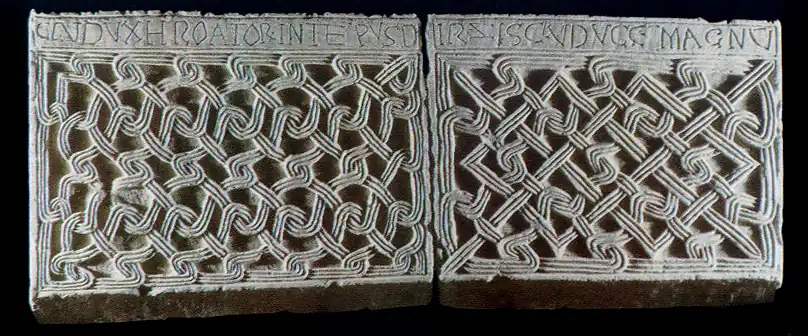 Inscription of king Stephen Držislav, mid-10th century