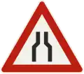 1.17a – Road narrows from both sides (formerly used )