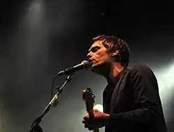 Garrett Klahn with Texas Is the Reason at Groezrock Festival in 2013