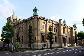 Former branch building in Otaru, Hokkaido, since 2003 the Bank of Japan Otaru Financial Museum&nbsp;[ja]