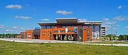 South view of the venue