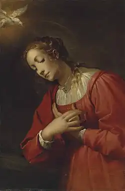 The Virgin Annunciate, 1609, Crocker Art Museum, Sacramento