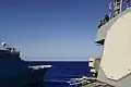 USS&nbsp;Ross alongside Marne on 16 October 2016