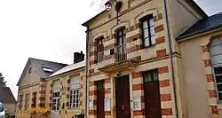 The town hall in Mornay-Berry