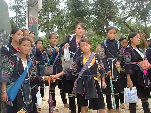 Hmong people in Sa Pa