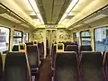The interior of Standard Class accommodation of First Great Western Class 166