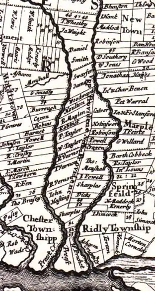 Original Calvert land grant