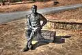 bronze statue of Franklin D. Roosevelt