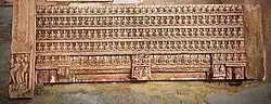 2nd century stone relief depicting 170 Tirthankara