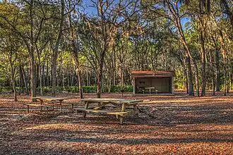 Pioneer campsite
