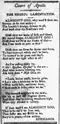 "The Negro's Lamentation" by "Africanus", Telegraphe, April 1800
