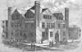 The Dispensary's central clinic on Bennett St., built 1883