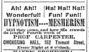 Advertisement, 1890