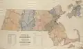 The Commonwealth's districts, as of 1891.
