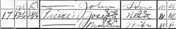 Pierce listed as "W" for white on the 1900 census.