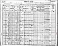 (Fourth Census of Canada, 1901) Manitoba Province, District No. 12 Winnipeg, S. District No. 6, Ward 5, Page 9 (Lines 33, 34, and 35)