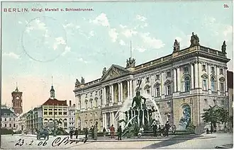Neuer Marstall and Neptunbrunnen, c. 1900
