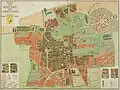 The Hague, masterplan 1908 by Berlage with housing estate Bomenbuurt