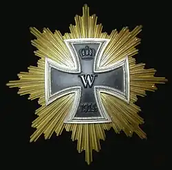 1914 Star of the Grand Cross of the Iron Cross