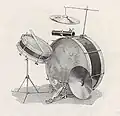 1918 Ludwig drum set.