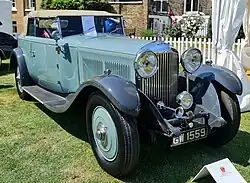 1931 Bentley 8 Litre Folding Head Coupe SWB by Mulliner