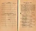 1932 AJC St Leger racebook showing the winner, Middle Watch
