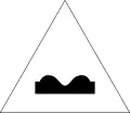 Uneven road