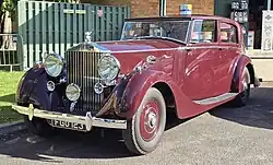 1938 Rolls-Royce Wraith Saloon by Thrupp & Maberly