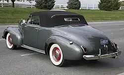 1940 La Salle Special Series 52 Convertible Coupe (rear view)