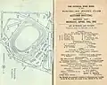 1941 AJC Sydney Cup racebook showing raceday officials