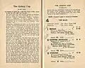 1941 AJC Sydney Cup racebook showing the race conditions