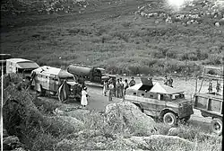 A convoy on the Burma Road