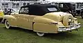 1948 convertible with view of "Continental" spare tire mount