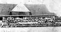 A group photo of the entire school in 1950